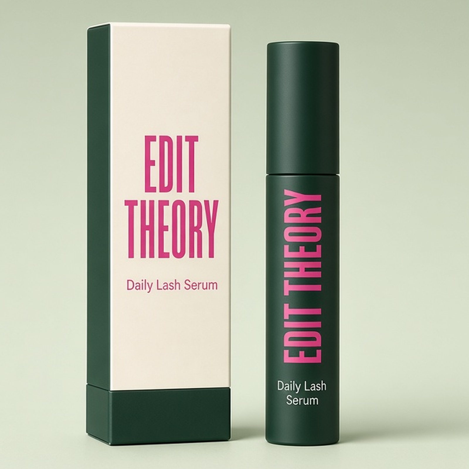 Carton and tube set concept — Daily Lash Serum