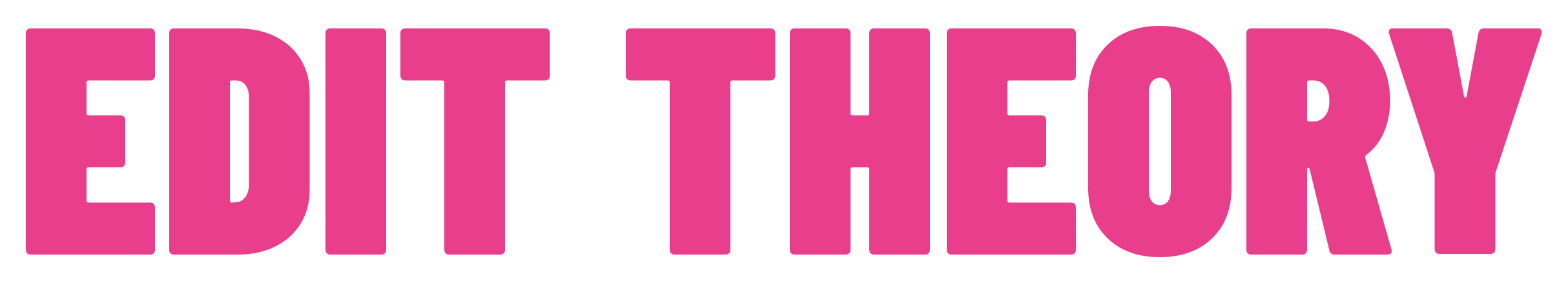 Edit Theory